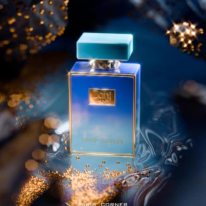 Paris Corner | Zahi Eau De Parfum 2.8 Fl Oz | Unisex Perfume with Juicy Apple & Pear, Jasmine, Rose, Vanilla, Amber & Patchouli | Fresh Fruity Floral Scent with Warm Woody Base for Men & Women