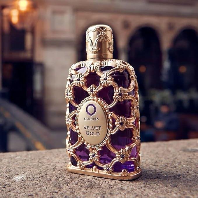 Orientica Luxury Collection Velvet Gold Eau De Parfum – Vanilla, Bergamot, Gourmand, Caramel, Violet, Patchouli, Rose, Musk, Animalic, Amber – Arabic Perfume for Men & Women – 5.0 Fl Oz / 150ml