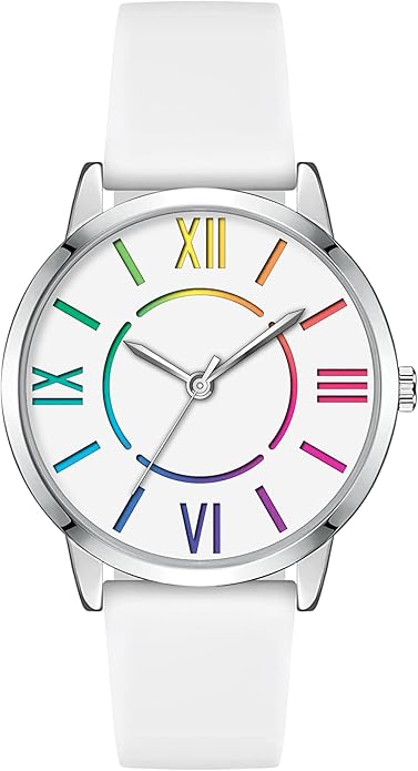 Bisley Women Watch Colorful Dial Easy to Read Waterproof Watch