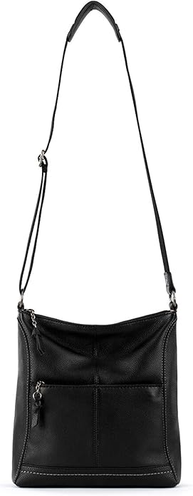 The Sak Lucia Crossbody Bag in Leather, Convertible Purse with Adjustable Strap