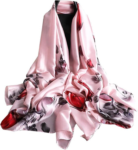 Shawl Scarf For Women Lightweight Scarves Floral Pattern Formal Evening Dressesformal Shawl Summer Wraps