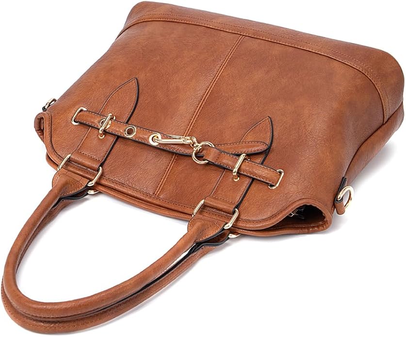 Women Tote Bag Handbags PU Leather Fashion Hobo Shoulder Bags with Adjustable Shoulder Strap