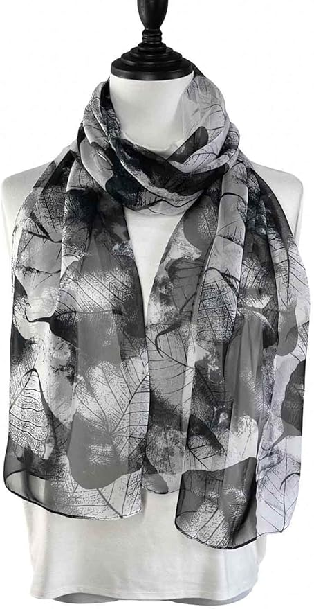Xyueanlo Scarfs for Women Lightweight Fashion Floral Printed Scarves Neck Scarf Sunscreen Wraps Shawls