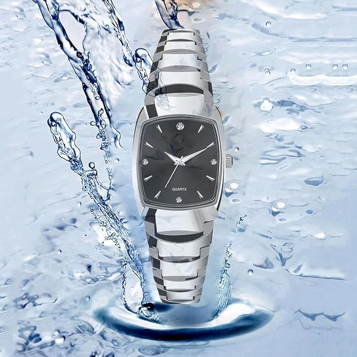BESTKANG Watches for Women Small Square Face Ladies Watches Waterproof Tungsten Steel Dainty Dress Rectangle Exquisite Female Womens Bracelet Watch