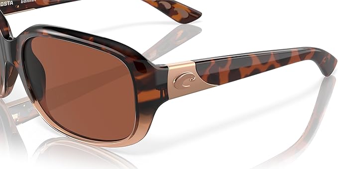Costa Del Mar Womens Gannet Rectangular Sunglasses