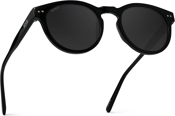 WearMe Pro Round Polarized Sunglasses for Women - Retro Classic UV400 Protection for Driving & Everyday Wear
