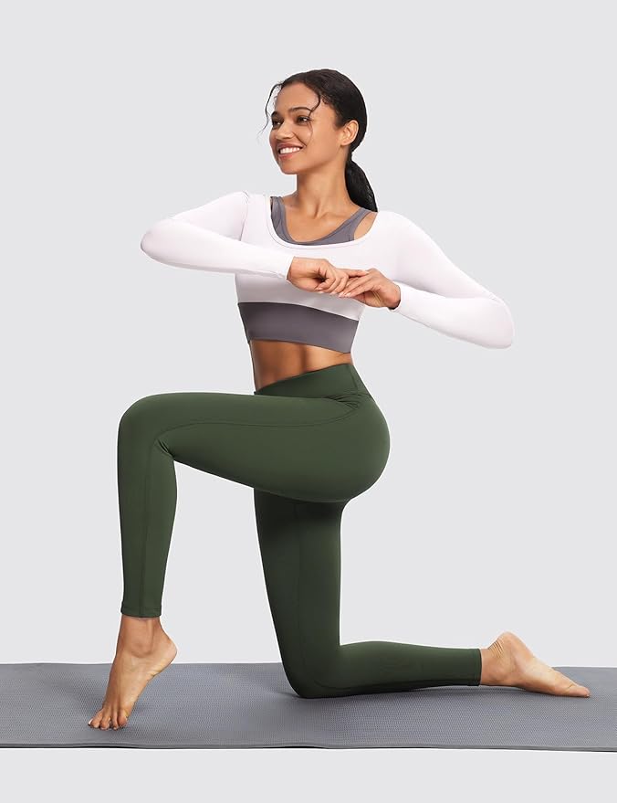 baleaf Winter Clothing Women Leggings Fleece Lined Tights Thermal Warm Thick Cold Weather Gear 1 Pockets