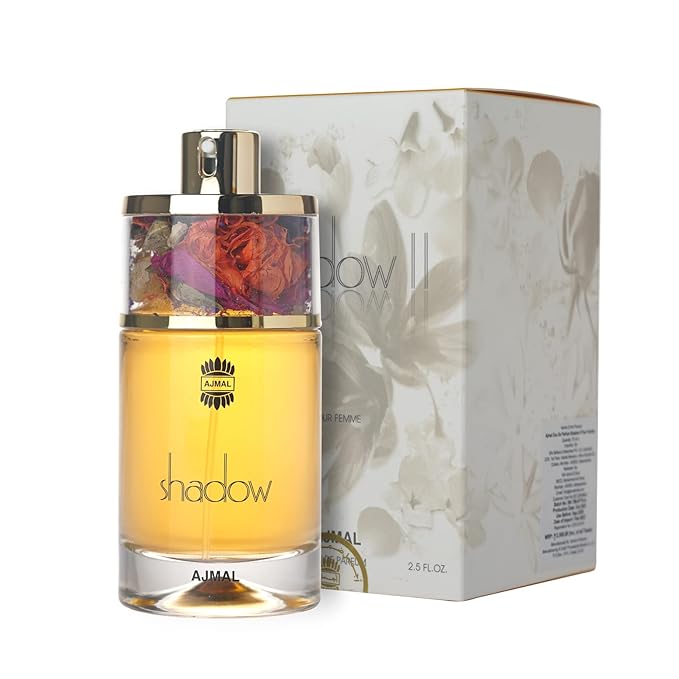 Ajmal Shadow II Eau de Parfum for Women – 2.5 fl oz / 75 ml | Elegant Floral Oriental Perfume | Long Lasting Feminine Fragrance for Everyday Wear
