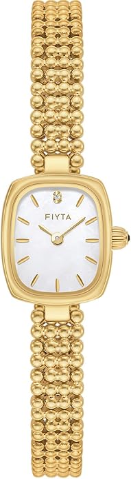 Gold Watches for Women Vintage Ladies Wrist Watches Stainless Steel Dainty Small Gold Watch with Link Removal Tools and Gift Box for Women and Love Ones
