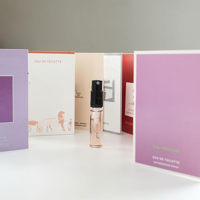 20 Piece Designer Fragrance Samples, Women's Designer Fragrance Sampler Collection, Luxury High-End Perfume Vials for Women, Mini Perfume Samples Gift for Girlfriend, Wife, or Mother-20 Random Samples