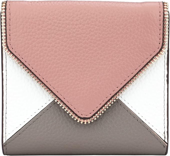 Lavemi Ultra Thin Small Compact Leather Womens Girls Wallets RFID Blocking Credit Card Holder for Women