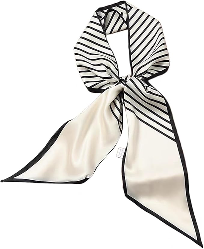 Hair Scarf for Women Silky Satin Headscarf Neck Scarves for Handbag Accessory