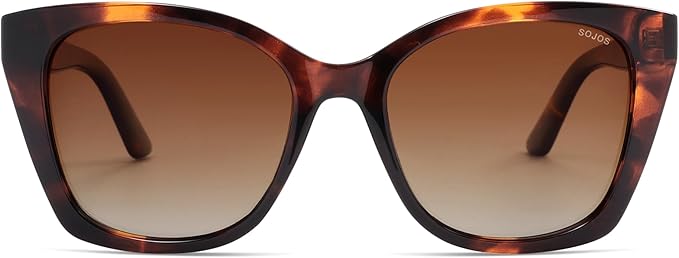 SOJOS Vintage Oversized Cateye Sunglasses Womens UV400 Large Designer Shades Lentes De Sol Para Mujer SJ2634