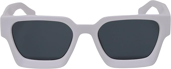 Retro Square Frame Sunglasses for Women Men Fashion Chunky Rectangle Sun Glasses UV400 Protection