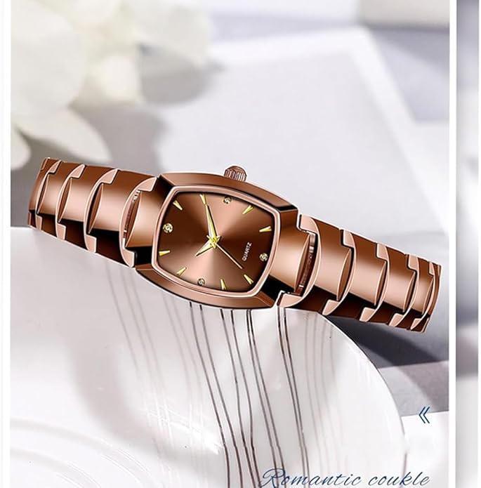 BESTKANG Watches for Women Small Square Face Ladies Watches Waterproof Tungsten Steel Dainty Dress Rectangle Exquisite Female Womens Bracelet Watch