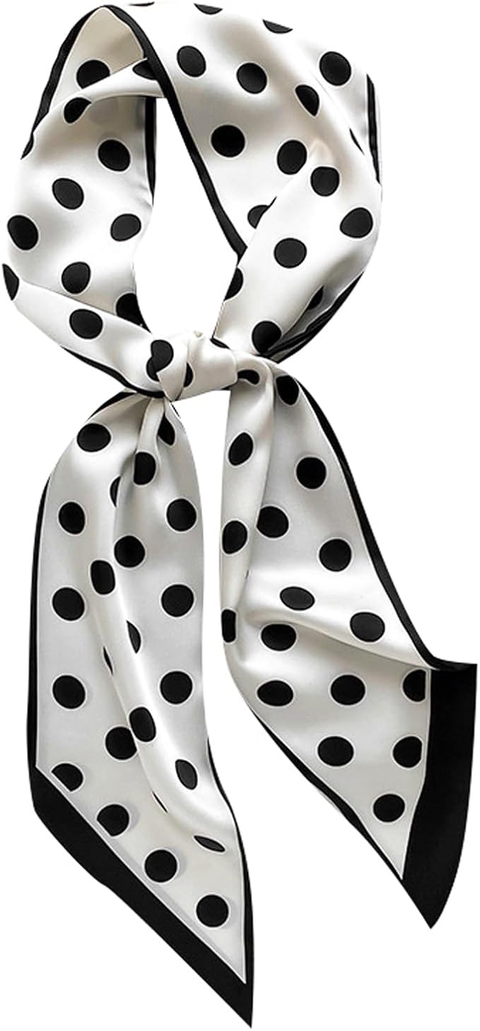 Hair Scarf for Women Silky Satin Headscarf Neck Scarves for Handbag Accessory