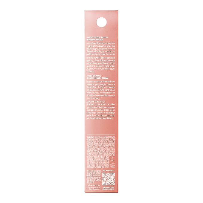 e.l.f. Halo Glow Blush Beauty Wand, Liquid Blush Wand For Radiant, Flushed Cheeks, Infused With Squalane, Vegan & Cruelty-free, You Go Cocoa