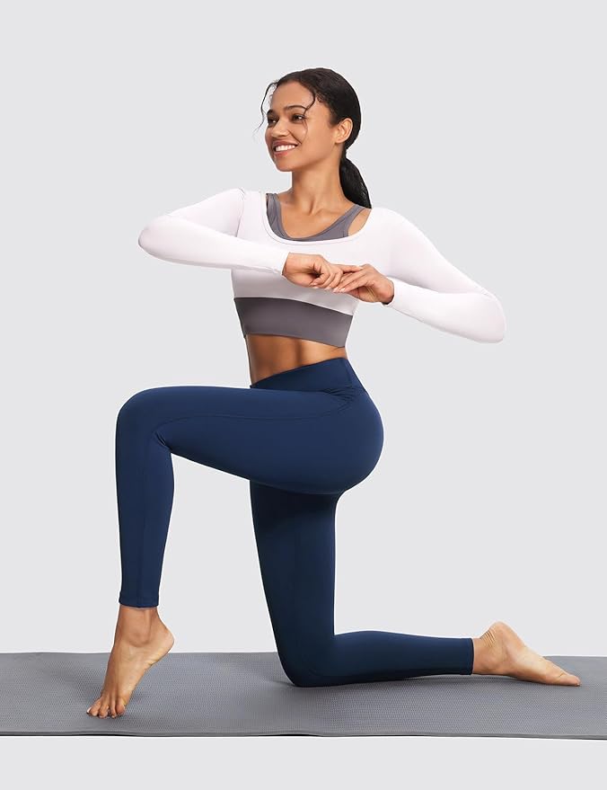 baleaf Winter Clothing Women Leggings Fleece Lined Tights Thermal Warm Thick Cold Weather Gear 1 Pockets