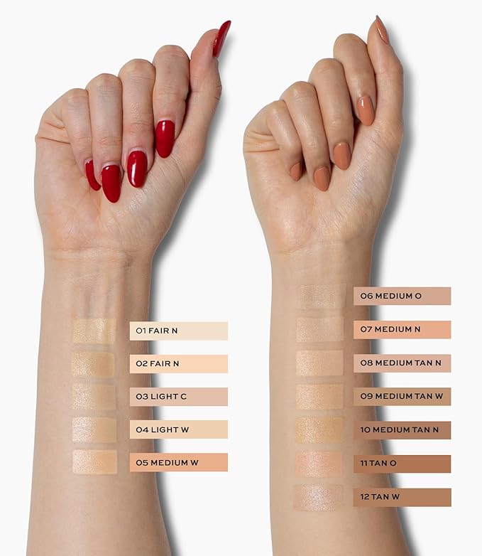 MAKE Beauty Skin Mimetic Concealer Buildable Medium Coverage Hydrating Concealer for Dark Circles Spot Concealing Brightening Crease-Free, Including Mature Skin. Radiant Finish. 11 Tan Olive