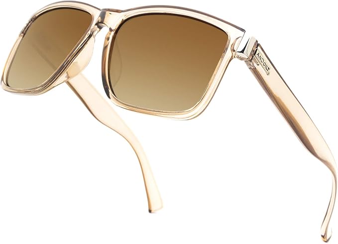 ANDOILT Sport Polarized Square Sunglasses