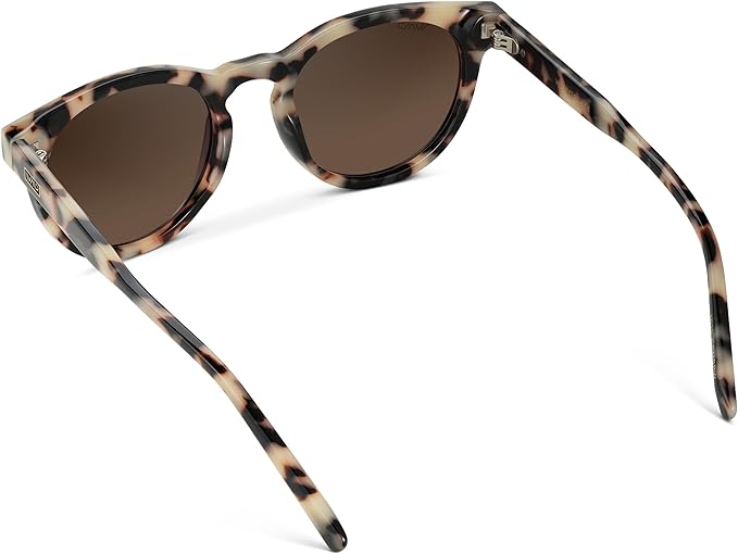 WearMe Pro Round Polarized Sunglasses for Women - Retro Classic UV400 Protection for Driving & Everyday Wear