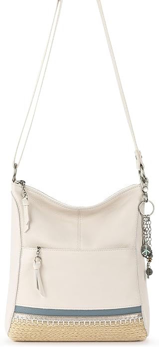 The Sak Lucia Crossbody Bag in Leather, Convertible Purse with Adjustable Strap