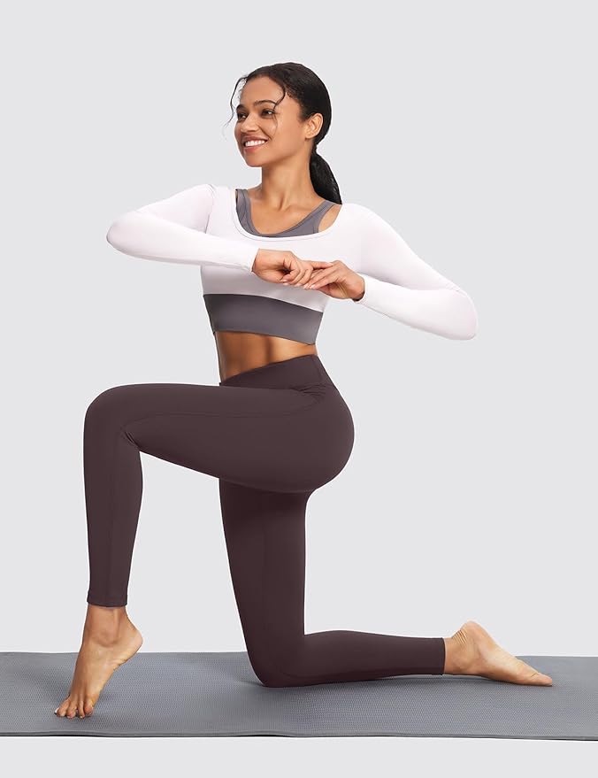 baleaf Winter Clothing Women Leggings Fleece Lined Tights Thermal Warm Thick Cold Weather Gear 1 Pockets