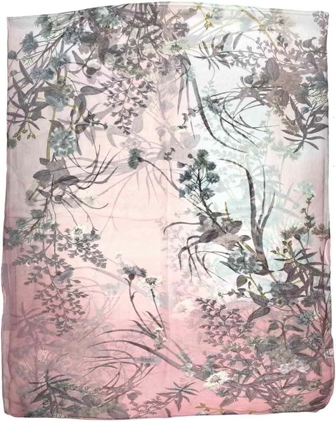 Xyueanlo Scarfs for Women Lightweight Scarves Fashion Print Floral Pattern Scarf Shawls