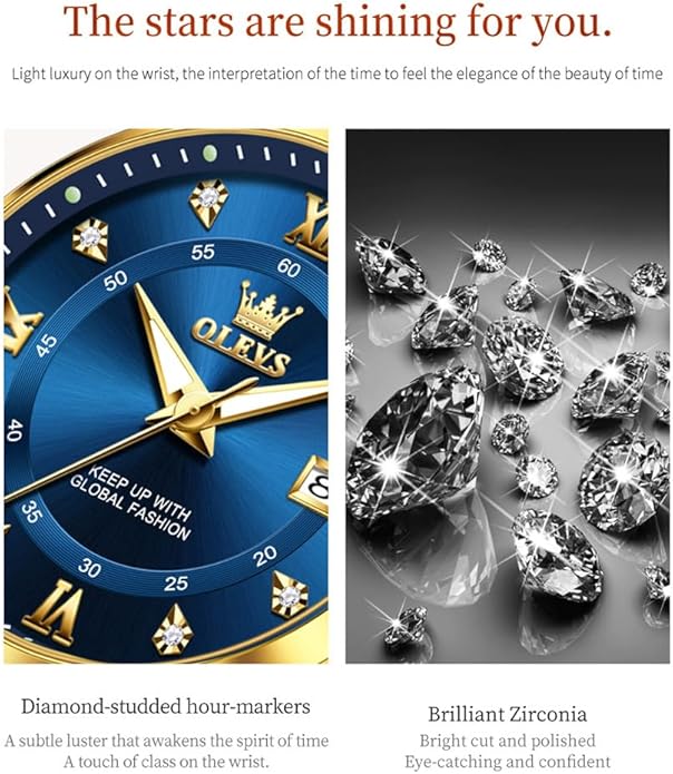 OLEVS Watch Women,Watches for Women,Luxury Casual Stainless Steel Women's Wrist Watches Classic Small Face Dress Analog Womens Watches with Date Easy to Read Waterproof Luminous Quartz Ladies Watches