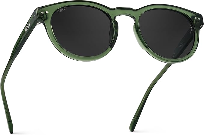 WearMe Pro Round Polarized Sunglasses for Women - Retro Classic UV400 Protection for Driving & Everyday Wear