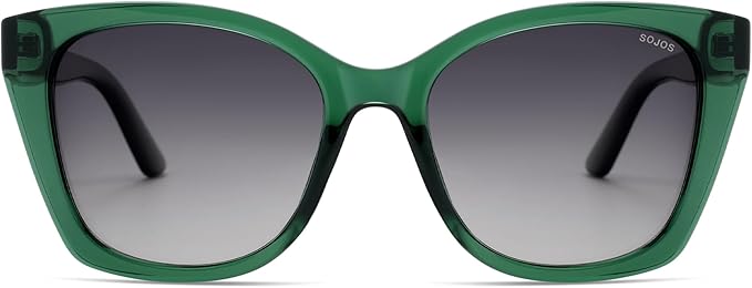 SOJOS Vintage Oversized Cateye Sunglasses Womens UV400 Large Designer Shades Lentes De Sol Para Mujer SJ2634