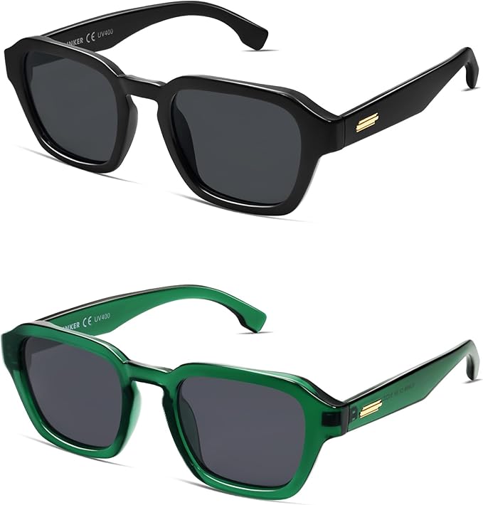VANLINKER Retro Vintage Polarized Trendy Small Square Sunglasses for Women Men 2025 Fashion Shades VL9858