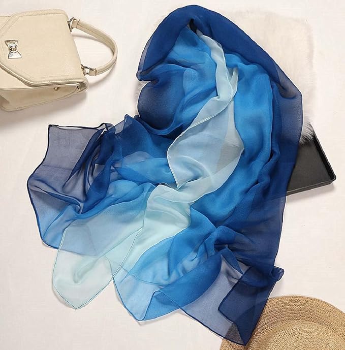 Xyueanlo Scarfs for Women Lightweight Fashion Floral Printed Scarves Neck Scarf Sunscreen Wraps Shawls