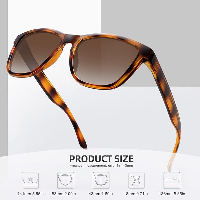 MEETSUN Polarized Sunglasses for Women Men Trendy Classic Retro Designer Style