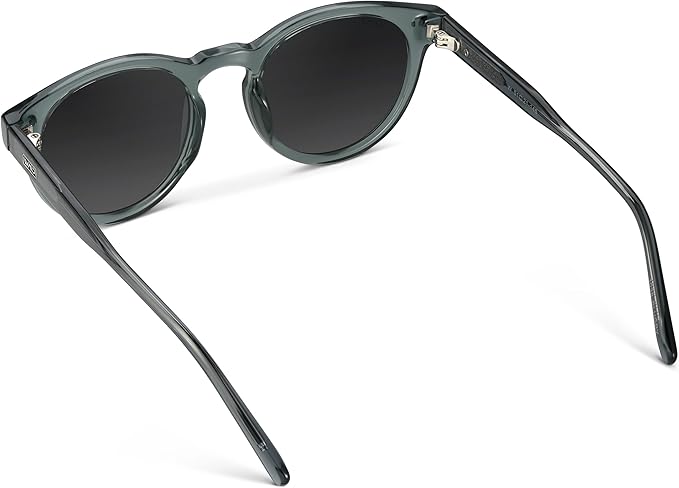 WearMe Pro Round Polarized Sunglasses for Women - Retro Classic UV400 Protection for Driving & Everyday Wear