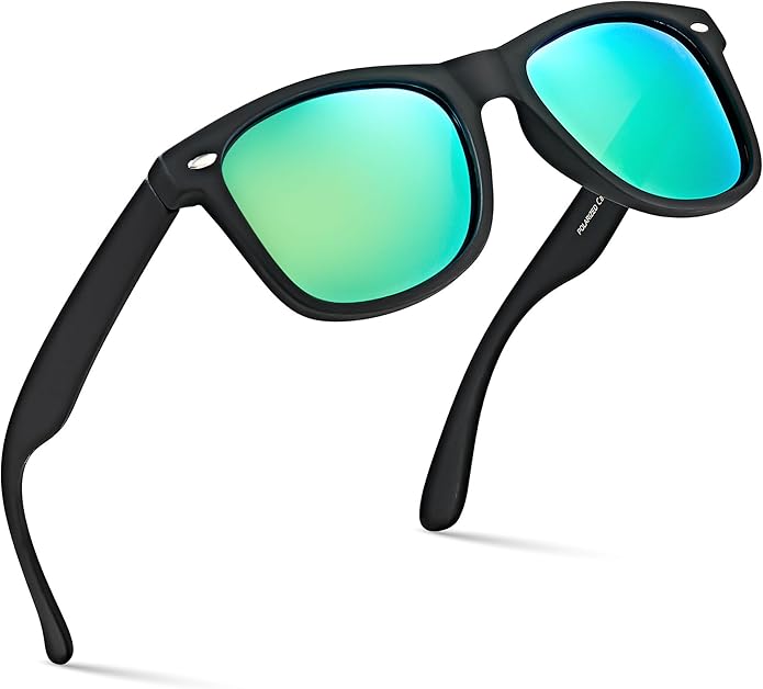 Retro Rewind Polarized Sunglasses for Men and Women - UV Protection Classic Sun Glasses