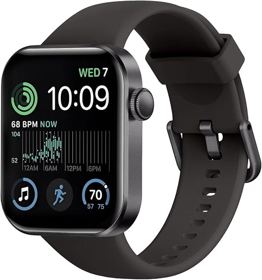 Smart Watch for Women Men Answer/Make Call,1.85" HD Screen Fitness Tracker with Step Counter,140+ Sport Modes Smartwatch with Heart Rate Sleep Monitor,IP68 Waterproof Activity Tracker for Android iOS