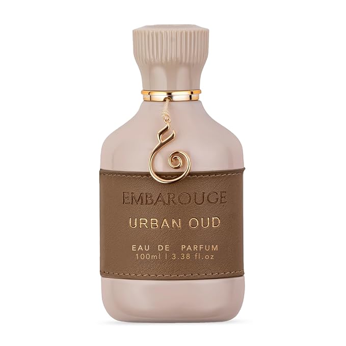 EMBAROUGE URBAN OUD Unisex Fragrance | Perfume for Men and Women | Wood Top note | 100 ml pack | 3.4 Fl. Oz. | Oriental and Fougere fragrance | Gift for Men and Women | Eau de Parfum EDP