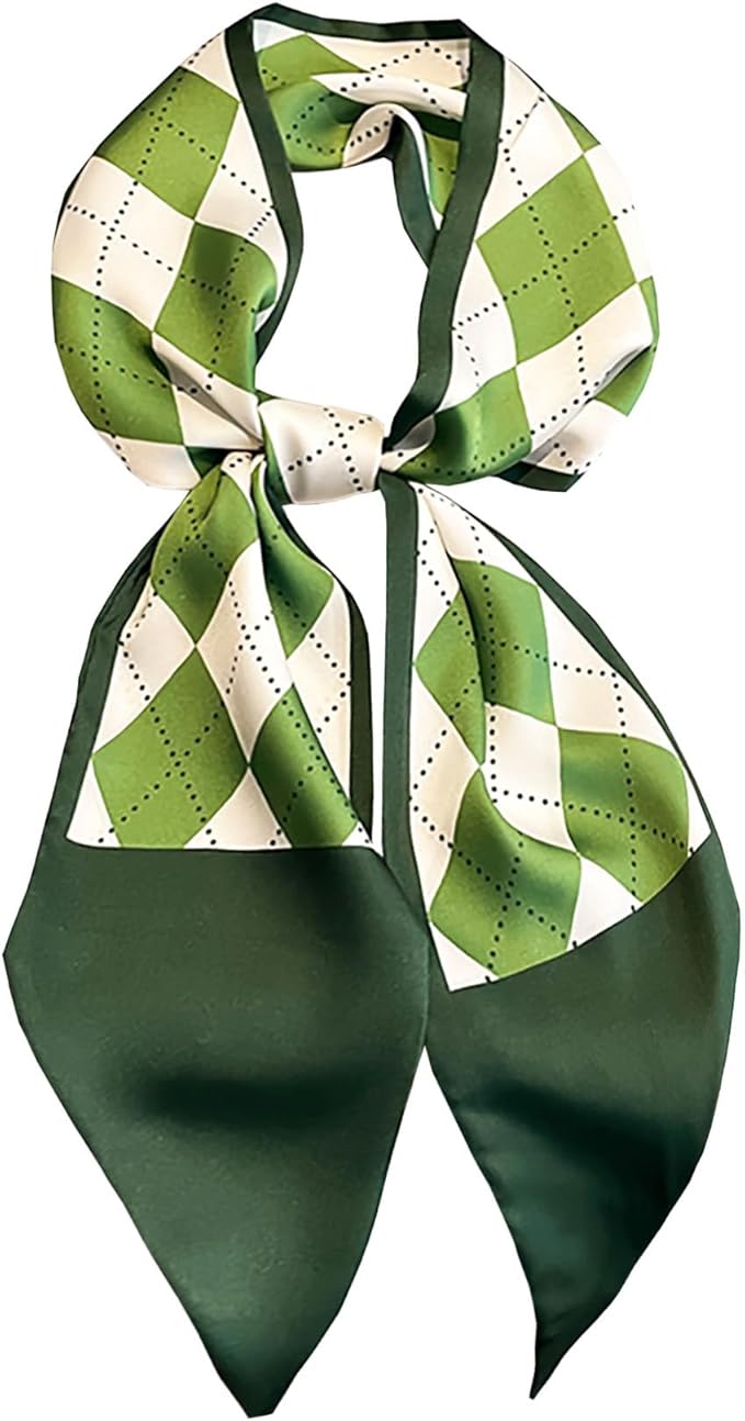 Purse Scarf For Handbags Head Scarves For Women's Hair Bags Scarfs Long Skinny Scarves Fashion Silky
