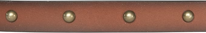 Lucky Brand womens Studded Leather Belt | Stylish | Classic | Modern | Jeans | Pants | Skirt | Dress