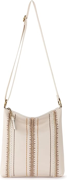 The Sak Lucia Crossbody Bag in Leather, Convertible Purse with Adjustable Strap