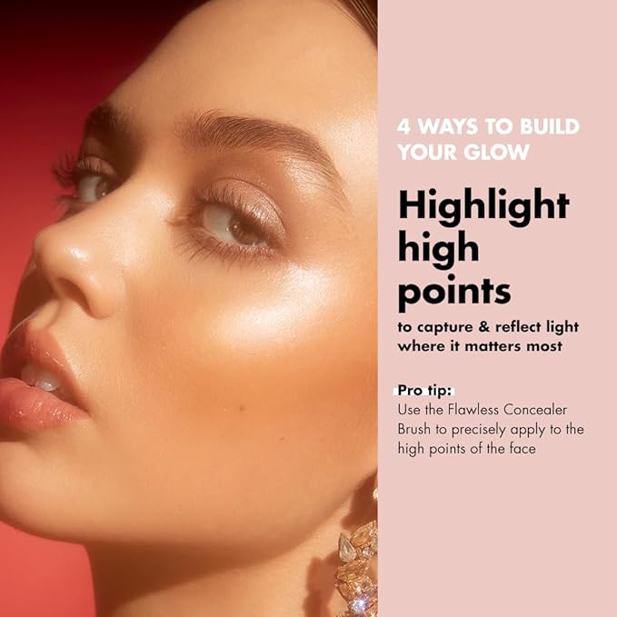 e.l.f. Halo Glow Liquid Filter, Complexion Booster For A Glowing, Soft-Focus Look, Infused With Hyaluronic Acid, Vegan & Cruelty-Free, 2 Fair/Light