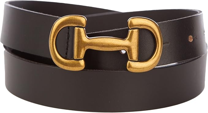 Lucky Brand Women's Fashion Leather Belt | Stylish | Trend | Classic | Modern | Jean | Pant | Skirt | Dress