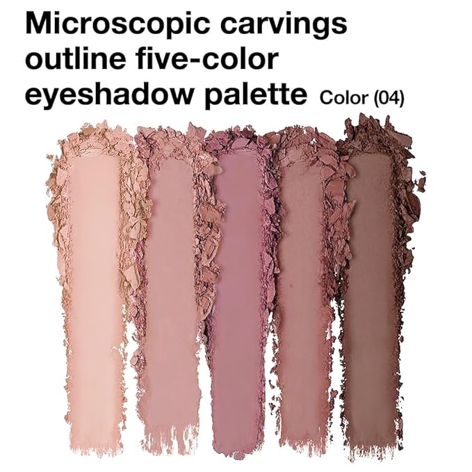 Mini Matte Rose Nude Eyeshadow Palette – Dusty Rose, Mauve Pink & Cocoa Brown Neutral Eye Shadow, High-Pigment Blendable Long-Lasting Soft Glam Pink Brown Makeup for Daily Natural Looks & Mature Eyes