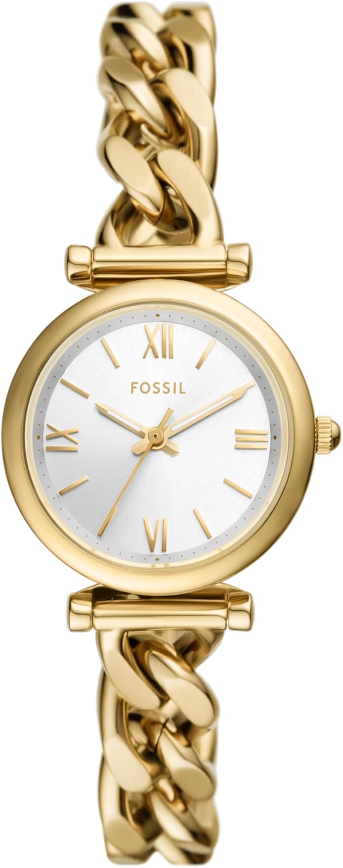 Fossil Women's Carlie Quartz Stainless Steel Three-Hand Watch