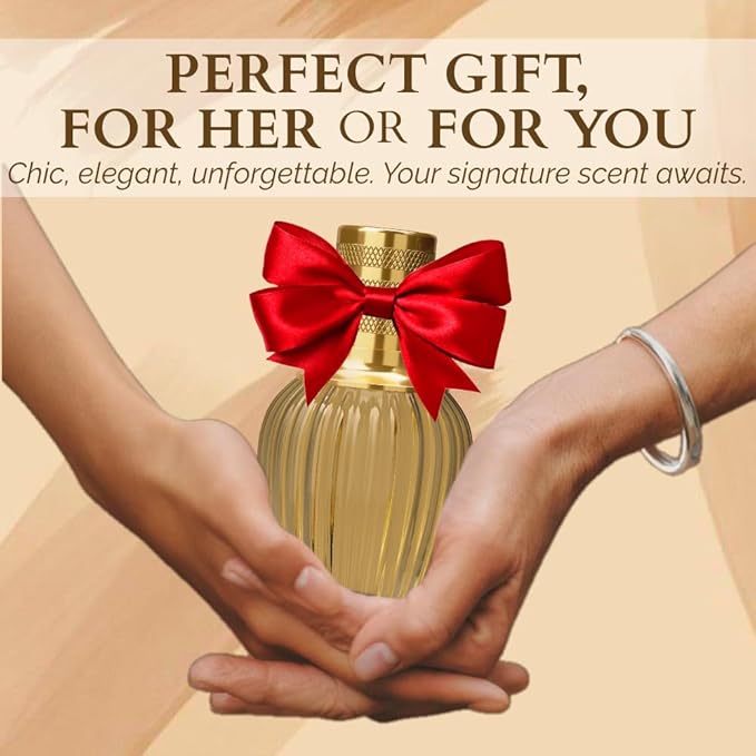 Lingerie Perfume for Women – INSPIRED by A WORLD RENOWED WOMEN'S PERFUME – Pear, Iris, Vanilla, Patchouli – Sweet, Floral, Feminine, Long-Lasting Eau De Parfum 100ml (3.4 fl oz)