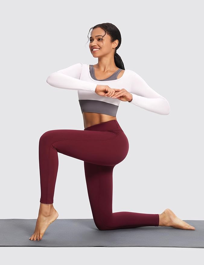 baleaf Winter Clothing Women Leggings Fleece Lined Tights Thermal Warm Thick Cold Weather Gear 1 Pockets