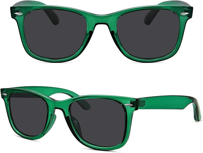 MEETSUN Polarized Sunglasses for Women Men Classic Retro Square Frame Driving Sun Glasses UV Protection