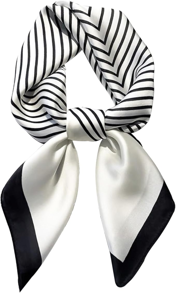 Satin Bandanas Head Scarf For Women Hair Scarves Accessories Lightweight Fashion Wrap Neck Silk Sleeping Headscarf