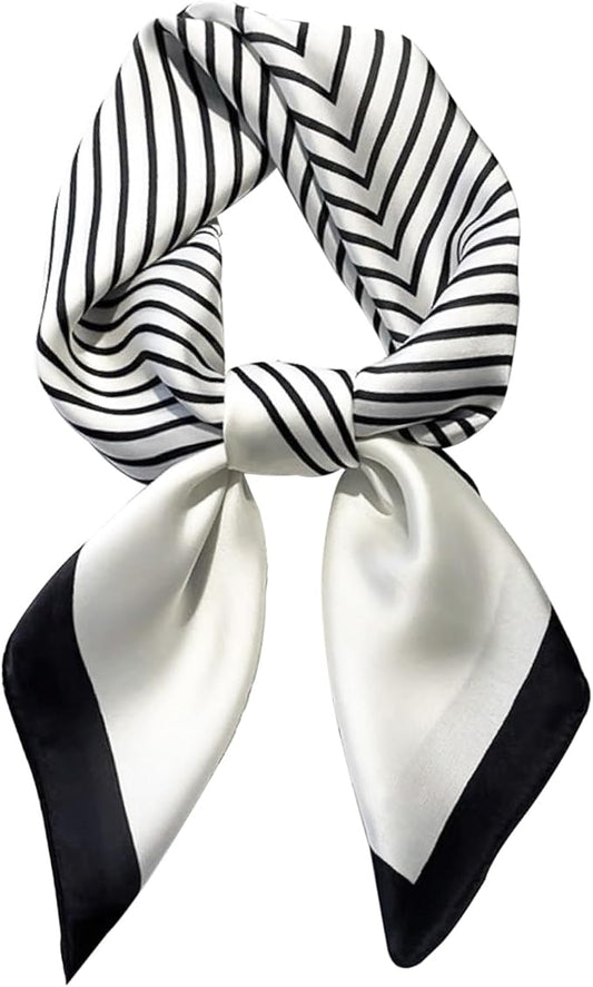 Satin Bandanas Head Scarf For Women Hair Scarves Accessories Lightweight Fashion Wrap Neck Silk Sleeping Headscarf